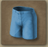 Blauwe shorts